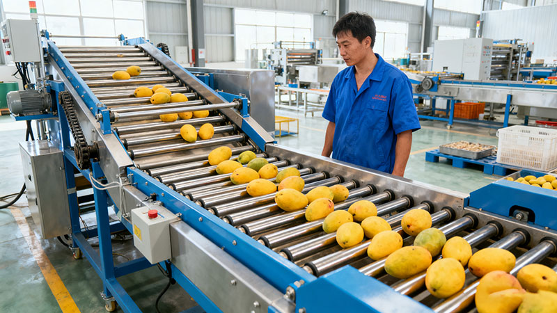 mango grading machine details