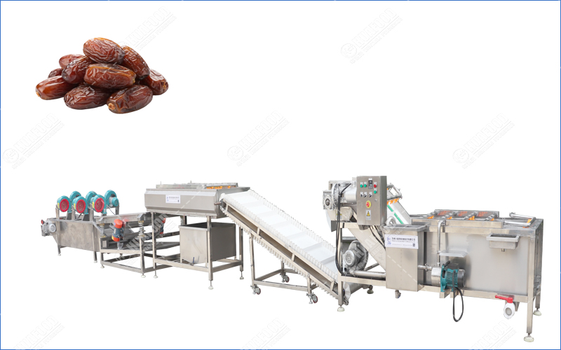 date palm fruit washing machine