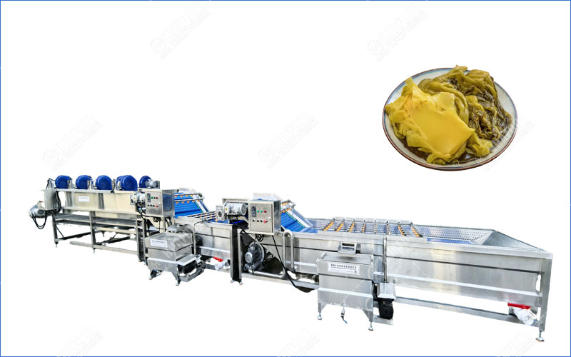 Automatic Kimchi Washing Line – Desalination & Cleaning Combo