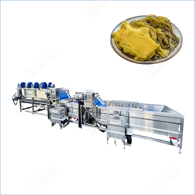 Automatic Kimchi Washing Line – Desalination & Cleaning Combo