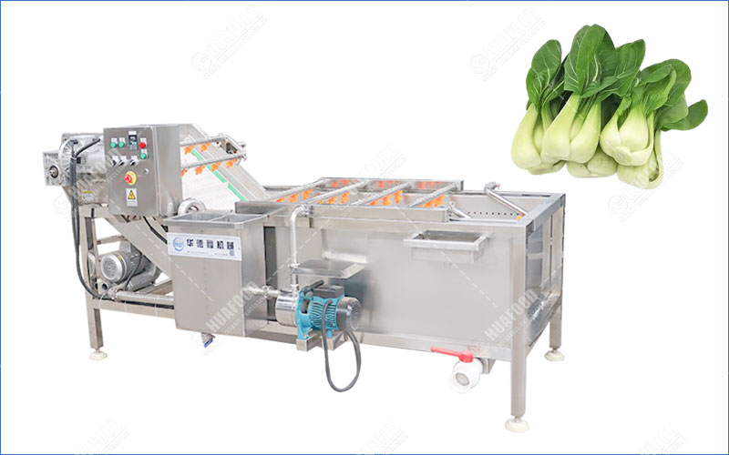 lavatrice per bok choy