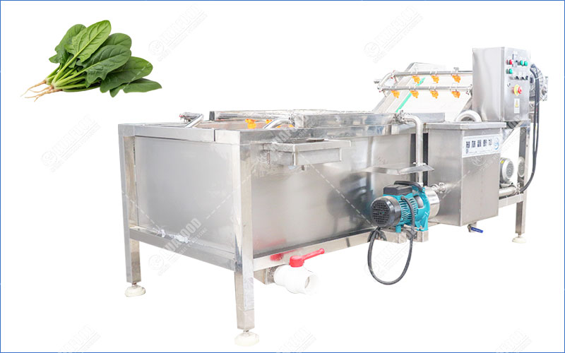 macchina per pulire gli spinaci