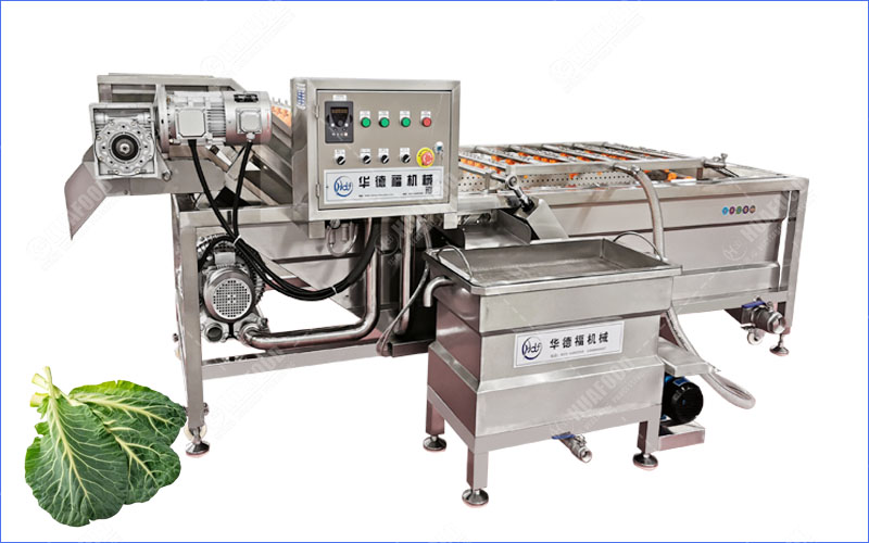 collard greens washing machine