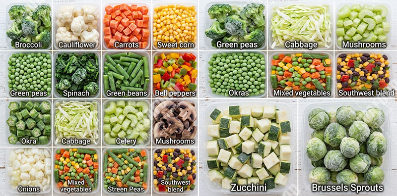 frozen vegetables