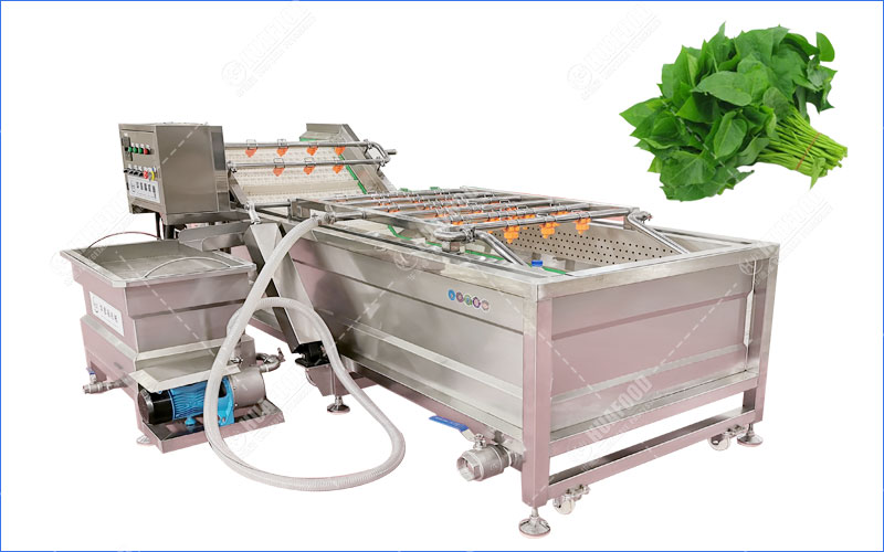 sweet potato leaves washing machine