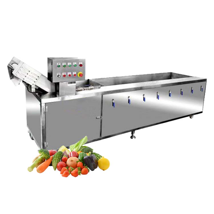 Commercial Ozone Bubble Fruit Vegetable Washing Machine