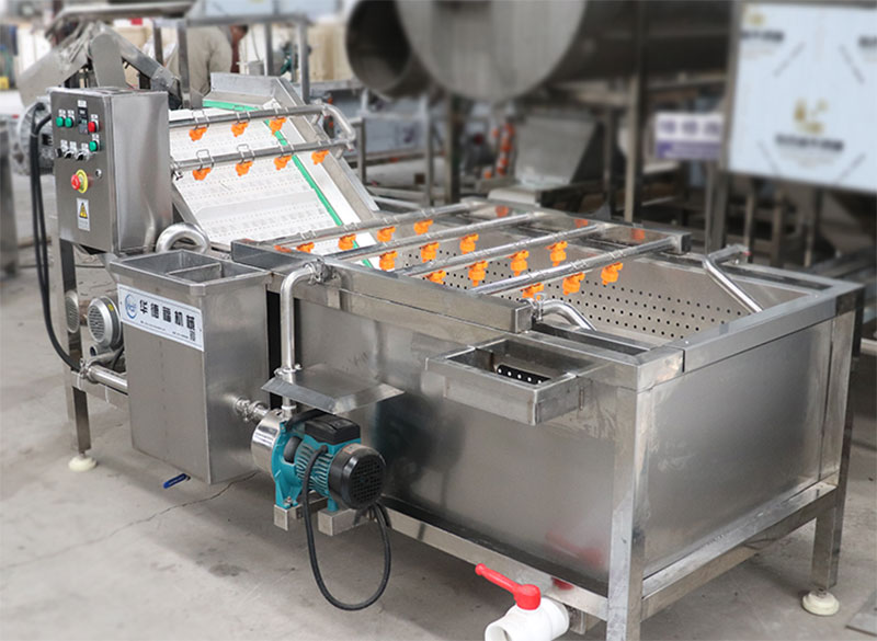 herbs washing machine in our factory
