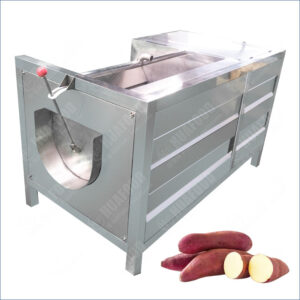 sweet potato washing peeling machine