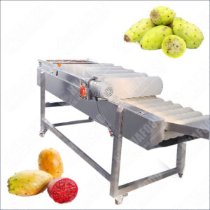 prickly pears peeling and washing machine
