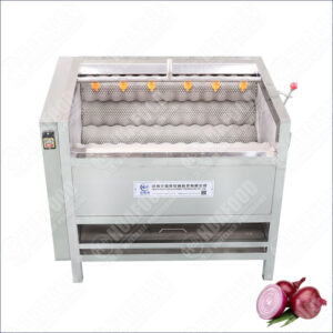 onion peeling and washing machine