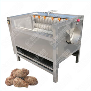 taro washing and peeling machine