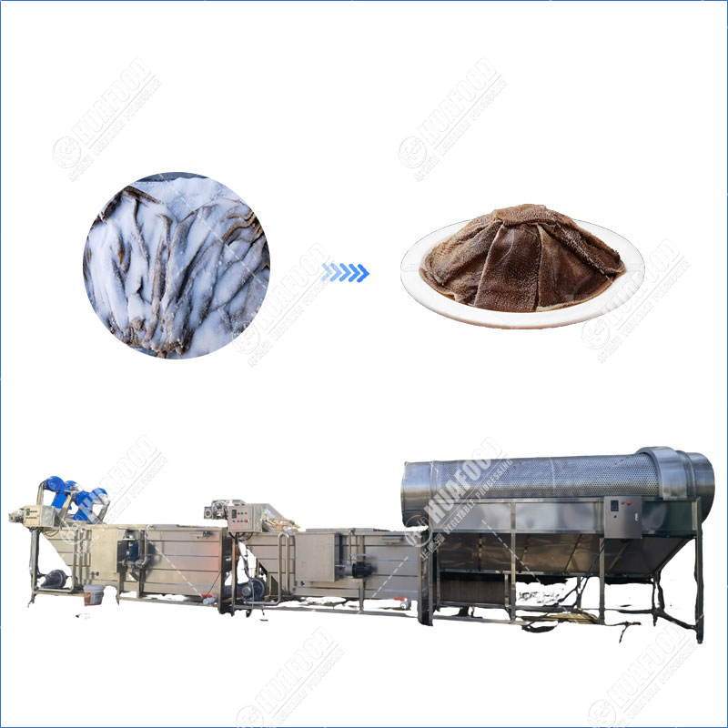 Automatic Beef Omasum Washing And Drying Line For Sale