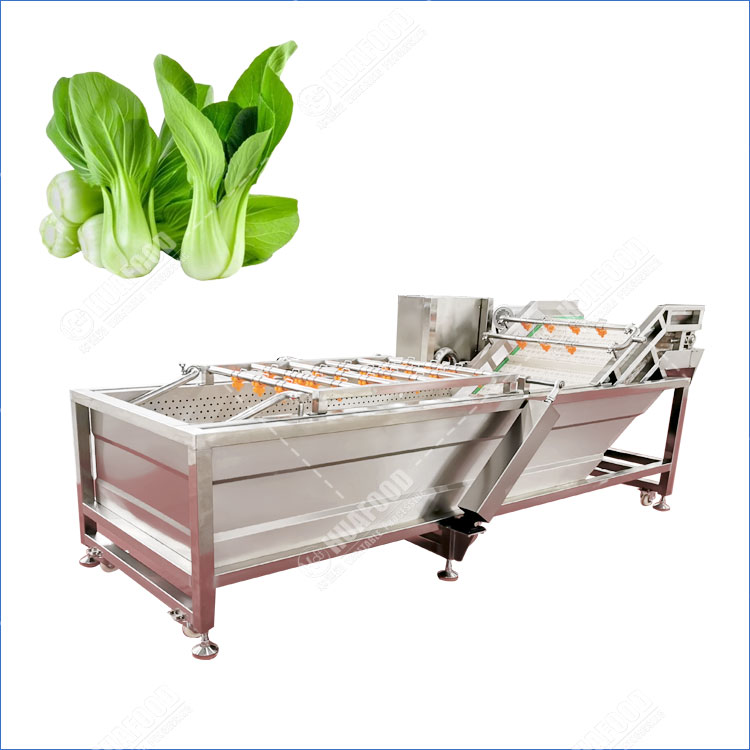 Lavadora de la burbuja de Gental Baby Bok Choy con alta capacidad