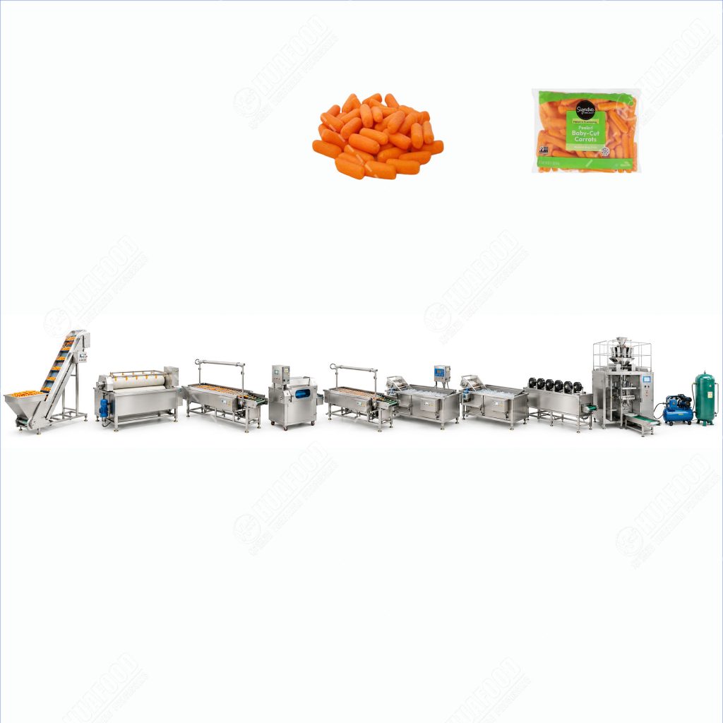 Industrial Baby Carrot Processing Line for Fresh Produce Industry